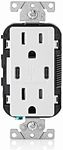 Leviton T5635-W 30W (6A) USB Dual T