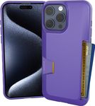 Smartish iPhone 15 Pro Max Wallet Case - Wallet Slayer Vol. 1 [Slim + Protective] Credit Card Holder - You're Just Jelly