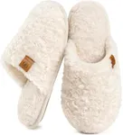 EverFoams Women's Fuzzy Slip-on Sli