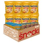 Tostitos Tortilla Chips Chip & Salsa Pack, 3oz Tostitos Crispy Rounds & 3.8oz Medium Salsa (16 count)