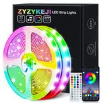 Led Strip Light 30m, Led Lights With Music Sync Color Changing, RGB Led Strip Lights With Smart App And Remote Control, Led Lights For Bedroom Room Lighting Flexible Home Decoration(2 Rolls Of 15m)