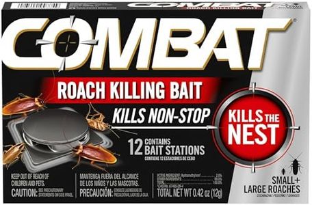 Combat Large + Small Roaches Roach Killing Bait Stations, 12 Count