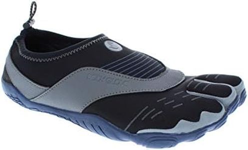 Body Glove Men's 3T Barefoot Cinch Water Shoe, Black/Indigo, 10