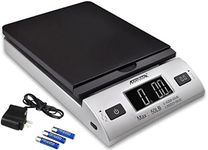 Accuteck S 50 lb x 0.2 oz All-in-One Digital Shipping Postal Scale with AC Postage (W-8250-50BS)