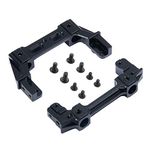 RCLions CNC Aluminum Alloy Front&Rear Plate Bumper Mount for AXIAL SCX10-II 90046 1/10 RC Crawler Car