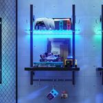 Bestier LED Gaming Floating Shelves