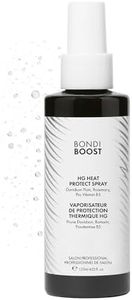 BondiBoost Heat Protectant Spray 4.23 fl oz - Thermal Hair Protection from Heat Styling - Light Weight Formula - Sulfate + Paraben Free, for Women + Men - Vegan/Cruelty-Free - Australian Made [No-Hold]