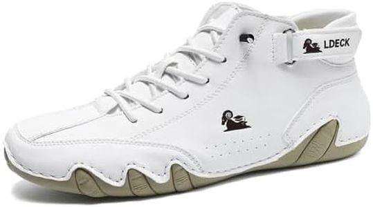 MEIION nevova NevoLdeck - Chaussures orthopédiques imperméables et respirantes Hommes Femmes Chaussures Hautes, Confortables Baskets Casual en Cuir Italien, Respirantes et Dérapantes, botte haute