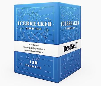 BestSelf Co. Conversation Starter Icebreaker Deck by ― Powerful Tool to Establish and Strengthen Relationships by Cultivating Open, Engaging, Deeper and Meaningful Interactions ― 150 Prompts