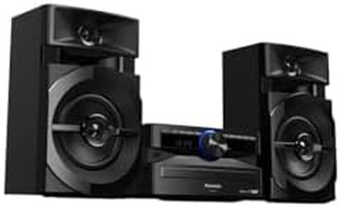 Panasonic Mini chaine hifi DAB+ Bluetooth SC-UX102E-K I 300W Lecteur CD Radio FM/DAB/DAB+ Rythime D.Bass Bluetooth Port USB DJ Jukebox Design élégant et sobre noir - Version Française