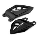 Velospeed For ZX-10R 2011-2023 Motorcycle CNC Footrest Pedal Protector Foot Peg Heel Plates Guard Cover zx 10r ZX10R Accessories (Black)