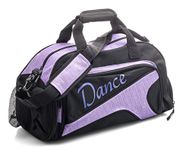 Katz Dancewear Girls Ladies Large Purple Dance Ballet Tap Kit Holdall Sports Bag KB73