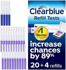 Clearblue 20 Fertility Tests for Ovulation & 4 Pregnancy Tests - 24 Tests (for use with Clearblue Advanced Fertility Monitor only)