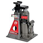 Powerbuilt 2 Ton UniJack Combination Hydraulic Bottle Jack/Jackstand in 1 Unit, Compact, Portable, Wide Base, for Unibody Sedans, CUVs, SUVs, Cars, 620470, Grey