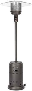 Fire Sense 46,000 BTU Gray Stainless Steel Commercial Patio Heater