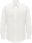 Lilax Boys' Button Down Shirt Solid Long Sleeve Dress Shirt (Cream,14)