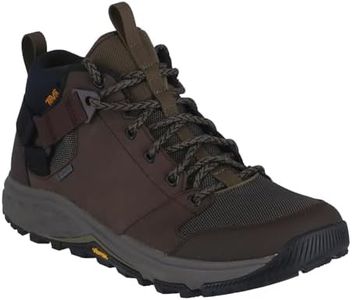 Teva Grandview GTX, Stivali da Escursionismo Uomo, Marrone Cioccolato Oliva, 45 EU