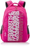 Skybags Riddle Pink 15 Litres 46 Cms Casual Standard Backpack With Raincover