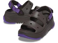 Crocs Unisex-Adult Hiker Xscape Mid-Top Sandal Esp/Nppl, Black, 9 UK