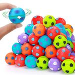 40 Pcs Mini Soccer Fidget Toy, Mini Spinner Balls Bulk Party Favor Toys for Kids 4-8, Goodie Bag Stuffers Sensory Classroom Class Treasure Carnival Bulk for Boys Girls Toddler 3 4 5 6 7 8 Years Old