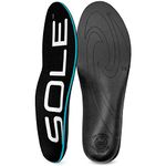 SOLE Active Thick High Volume Footbed Insoles, Mens Size 9 / Womens Size 11