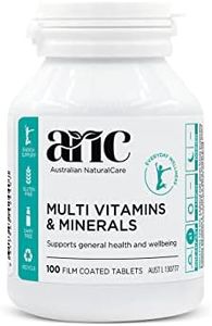 Australian NaturalCare - Multi Vitamins - Multi Vitamins and Minerals Tablets (100 Count)