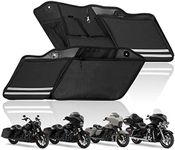 SUNPIE Saddle Bags Motorcycles Compatible with Street Glide Road King Road Glide Electra Glide 2024-2014, Motorcycle Luggage Saddlebag Liners Organizers 2 Packs