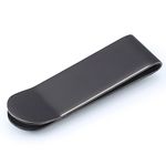 DonDon Men's Money Clip – Black