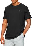 Men's Dry Fit Short Sleeve T-Shirt Crewneck Lightweight Tee Shirts for Men Workout Athletic Casual, 1 Pack: Black, X-Large