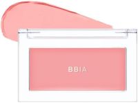 BBIA Ready To Wear Downy Cheek Cream Blush 8 Color - Creamy Blendable & Buildable Blush Dewy Texture & Matte Finish High Pigment Longlasting Lightweight Natural Face Makeup (01 DOWNY PINK, 3.5 gram)