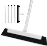 Newthinking Foam Floor Squeegee Long Handle, Wet Room Squeegee Floor Mop Wiper with Adjustable Long Handle for Wet Room Bathroom Floor, 26-48 inches