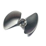 ZDingTech Upgrade Metal Propeller,4mm UDI RC Boat Propeller Parts for UDI Arrow RC Boat Parts Upgrade Rotor Blade for UDIRC Arrow 5 005 UDI005 UDI022 Remote Control Boats.1pcs