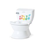 Summer My Size Potty Lights and Songs Transitions, White – Realistic Potty Training Toilet – Features Interactive Toilet Handle, Removable Potty Topper and Pot, Wipe Compartment, and Splash Guard