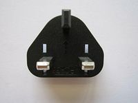 Replacement for UK Slide Attachment Plug Piece for Yamaha PA-150B PSU AC-DC Adaptor Power Supply