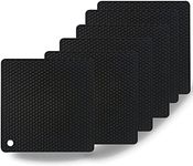 Silicone Trivet Mat Hot Pads: 6 Mul