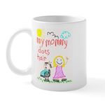 CafePress Hairstylist Mommy Mug 11 oz (325 ml) Ceramic Coffee Mug