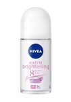 NIVEA Deodorant Extra Brightening Anti-Perspirant Roll-On 50ml