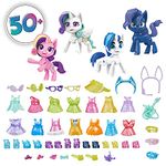 My Little Pony Smashin’ Fashion Royal Premiere Set - 50 Pieces, 4 Poseable Figures with Fashion Accessories and Surprise Toy Unboxing