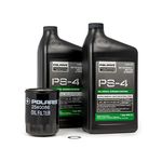 Polaris Full Synthetic Oil Change Kit, 2202166, 2 Quarts of PS-4 Engine Oil and 1 Oil Filter