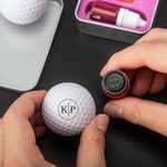 TPFOON Customized Golf Ball Stamp, Stainless Steel Golf Ball Stamp,Personalized Golf Maker, Custom Golf Stamps in Any Design, Metal Golf Stamp