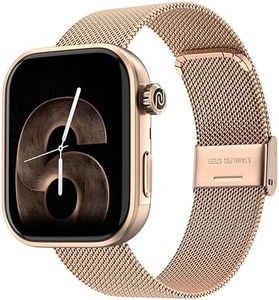 Noise Pro 6 Smart Watch:Intelligent AI, Endless AI Watch Faces, AI Companion, 1.85” AMOLED, EN2 Processor, Nebula UI 2.0, Emergency SOS, Compatible with iOS & Android(Rose-Gold Link)