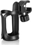 Accmor Stroller Cup Holder, Bike Cup Holder, Universal Cup Holder for Uppababy, Baby Jogger, Britax Strollers, 360 Degree Rotatable Cup Holder for Stroller, Bike, Wheelchair, Walker, Scooter