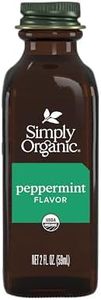 Simply Organic Peppermint Flavor, Certified Organic, 2 Fl Oz