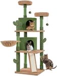 Yaheetech Cactus Cat Tree, 66in Cat