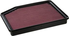 K&N engine air filter, washable and reusable: 2019 Chevy/GMC Truck (Silverado 1500, Sierra 1500) 33-5083, R