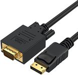 CableCreation 1.8M Gold Plated Disp