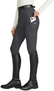 Willit Women's Horse Riding Pants English Equestrian Breeches Gray S