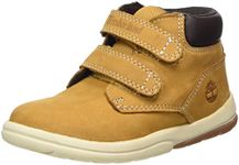 Timberland Unisex Babies’ Toddle Tracks Hook And Loop Boots, Yellow (Wheat Nubuck 231), 7 UK