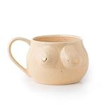 Speckled Ceramic Female Form Mug wi