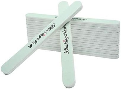 Fine Nail Buffer File for Polishing Smooth and Shiny Natural Nails 300 and 6000 Grit Cushion Nail File Art Pedicure Manicure Tips Pack of 10pcs